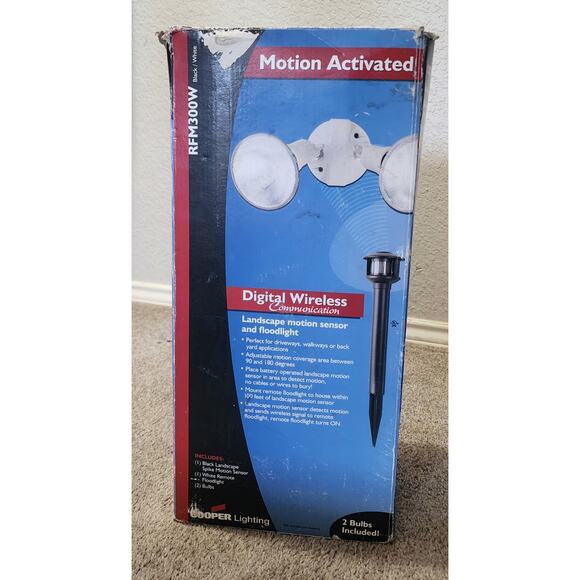 Cooper lighting RFM300W 180 Degree 300W Digital Wireless Motion Security System - Picture 4 of 7